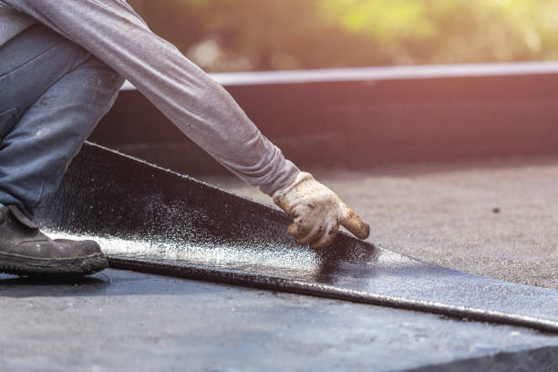 Professional Crawl Space Encapsulation technician working in Wolcottville, IN